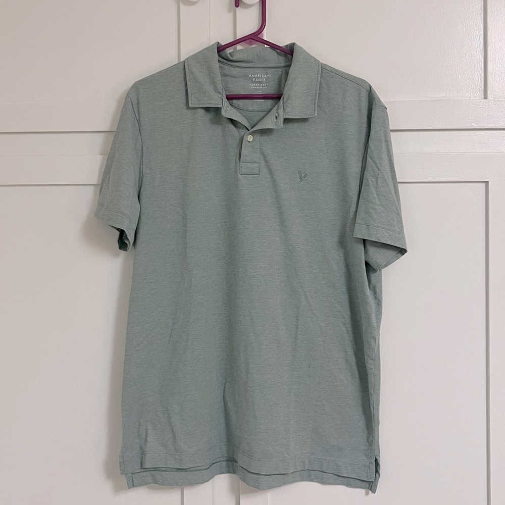 American Eagle Men's super soft legend polo shirts. Size Large.